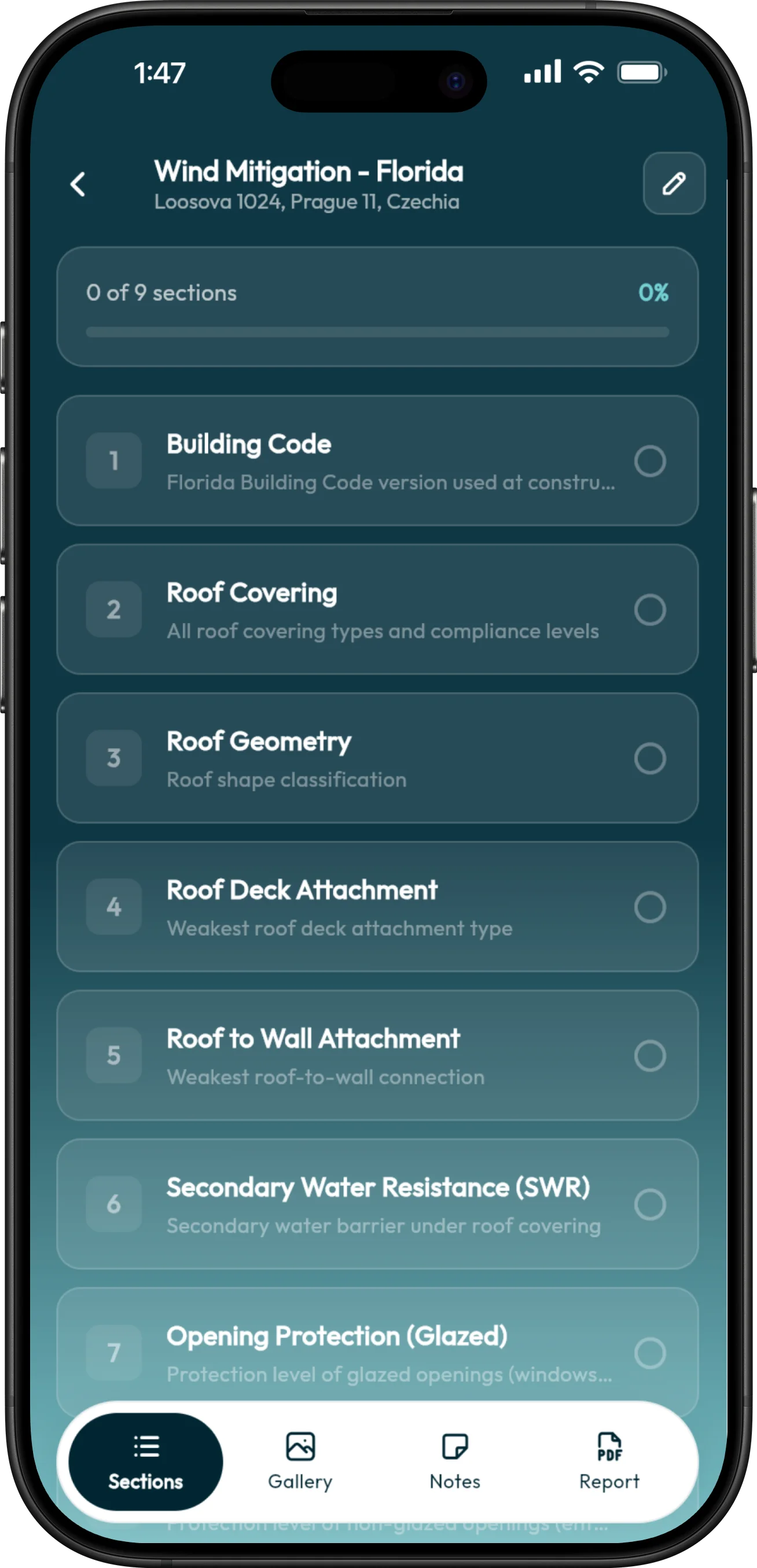Inspectoma mobile app