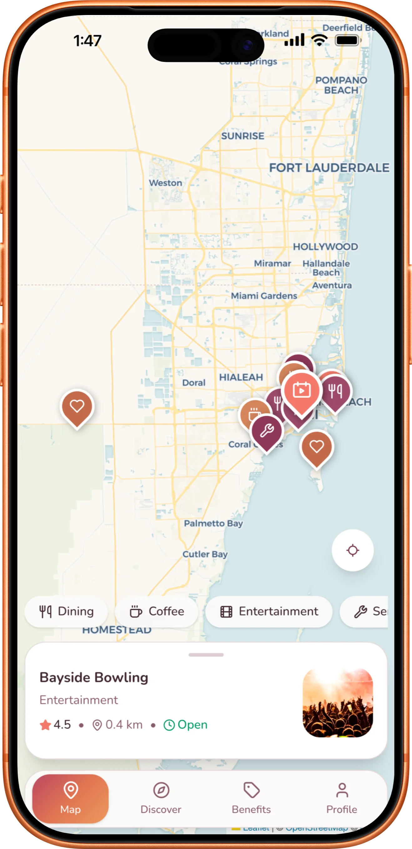 Nice to Go mobile app